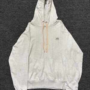 Y2k billabong brand recycled material pullover hoodie